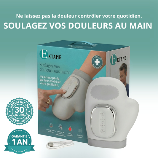 EKTAME™ – Masseur Intelligent à Compression & Chaleur