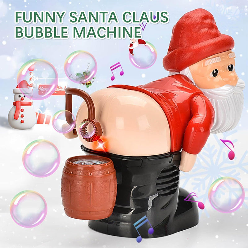 🎅Xmas Sales - 50% OFF🎄Funny Santa Bubble Blowing Machine